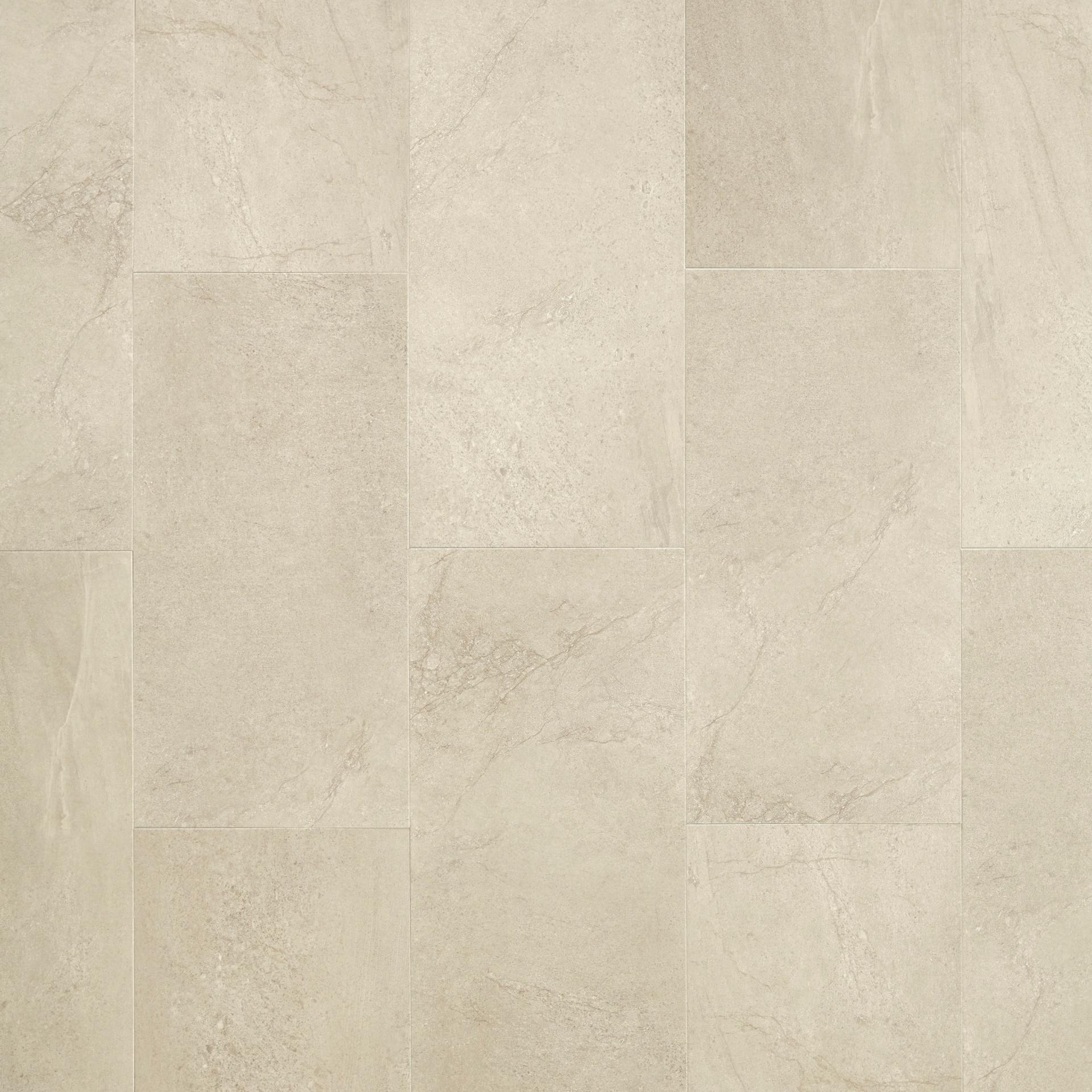 Mannington Legacy White and Gray 12 x 24 Luxury Vinyl Tile