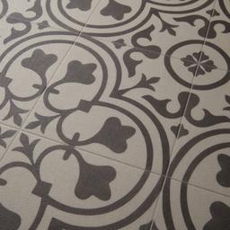 Luxury Vinyl Sheet Platinum Deco Wrought Iron 130390 | Mannington