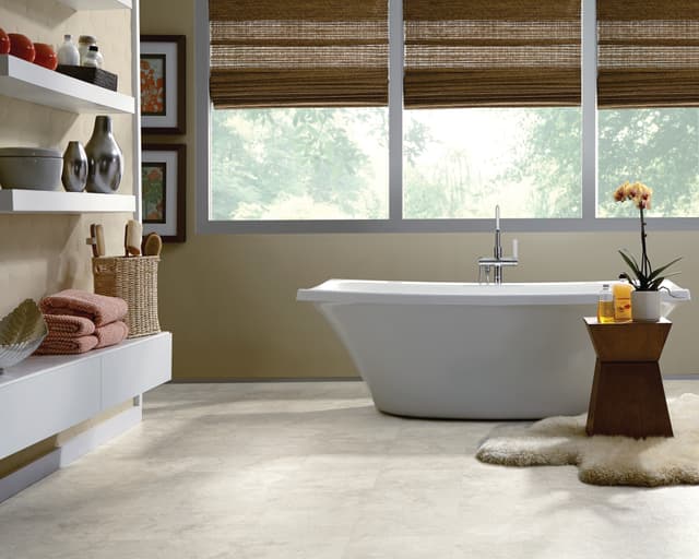 Luxury Vinyl Sheet Platinum Capri Alabaster 130260