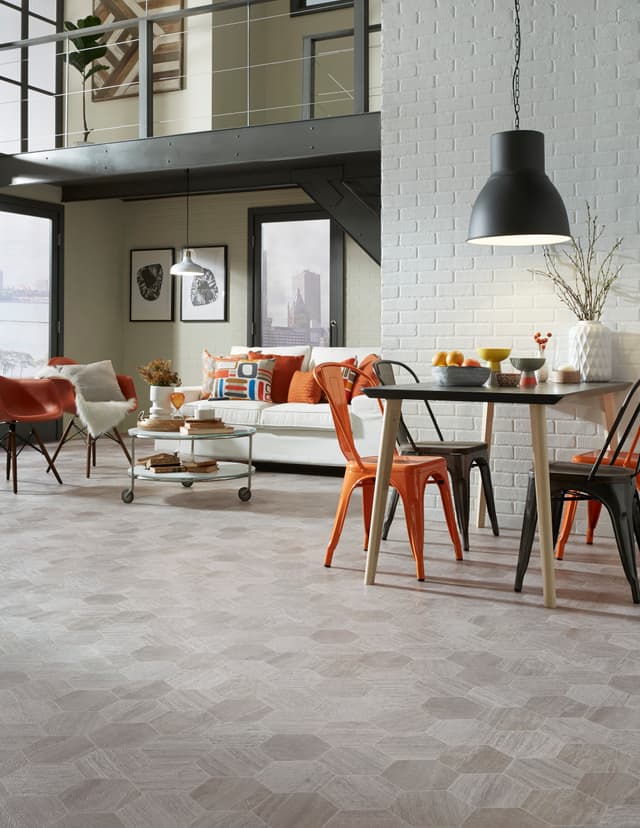 Luxury Vinyl Sheet Platinum Hive Pollen 130380