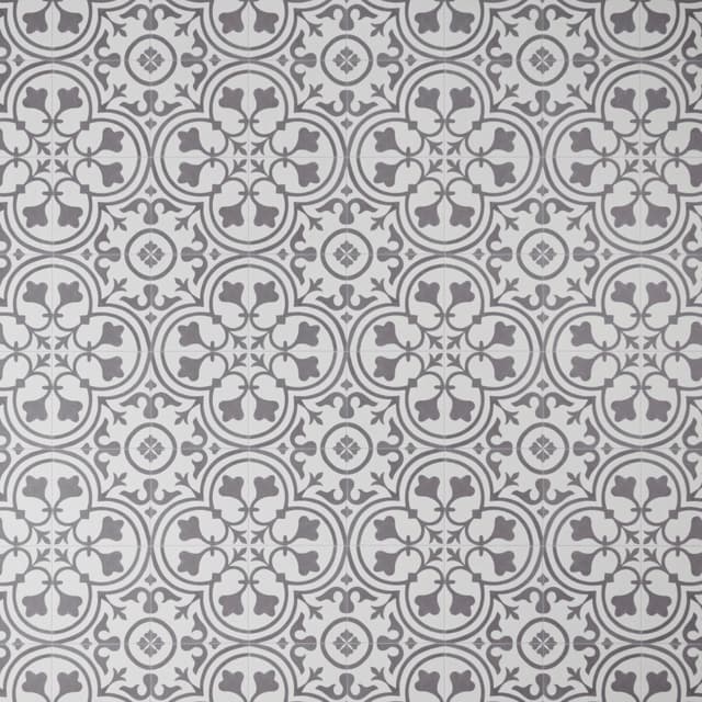 Luxury Vinyl Sheet Platinum Deco Wrought Iron 130390