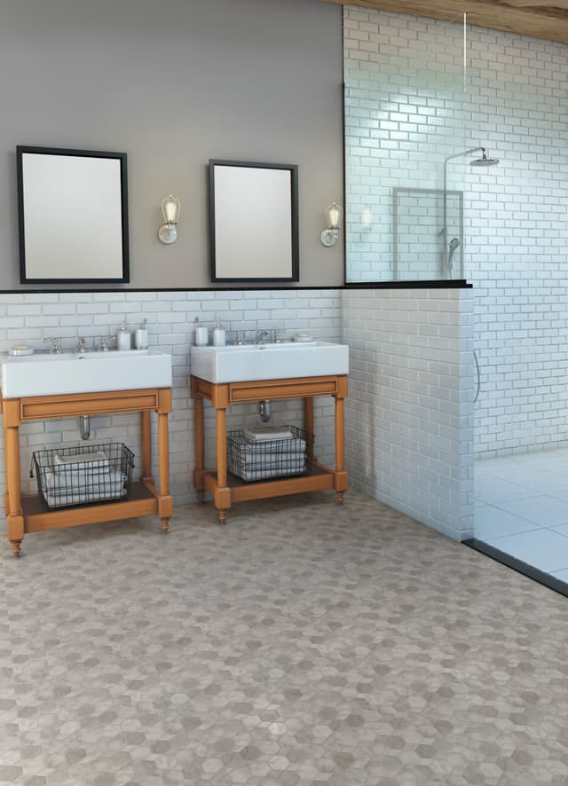 Luxury Vinyl Sheet Platinum Oceana Shell 130441