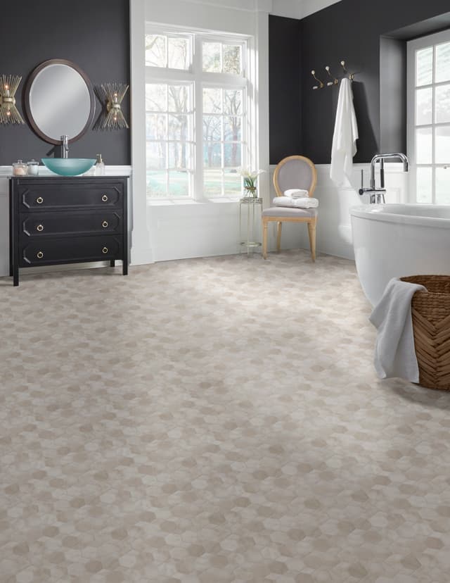 Luxury Vinyl Sheet Platinum Oceana Shell 130441