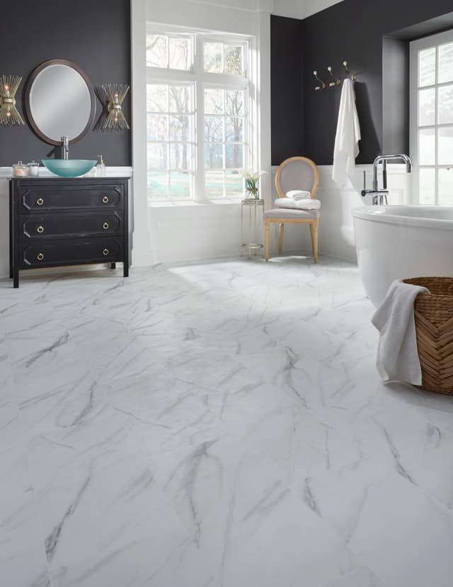 Luxury Vinyl ADURA®Rigid Legacy White with Gray RGR120