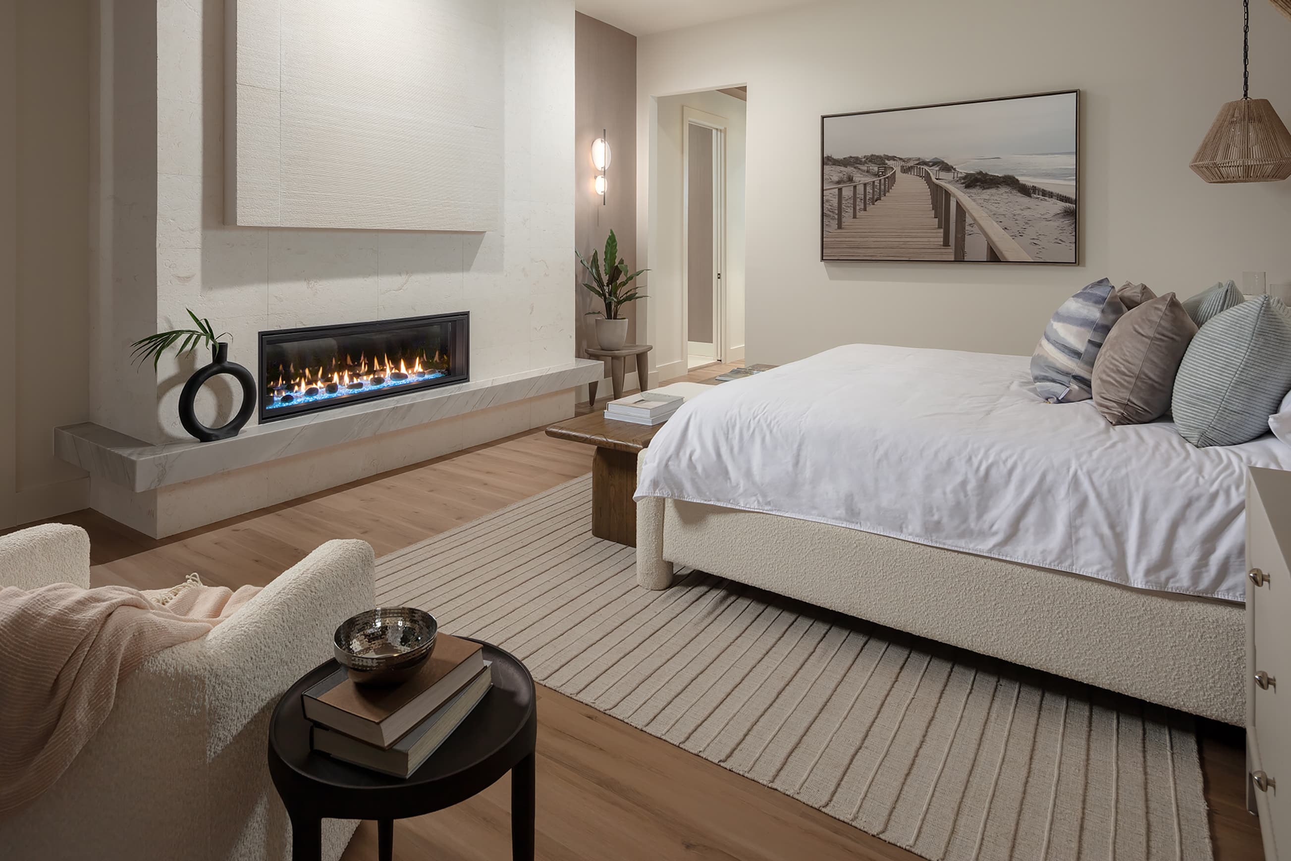 Bryan & Sarah Bedroom Fireplace Horizontal