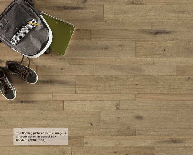 Hardwood Handcrafted Bengal Bay Sand BBP05ND1