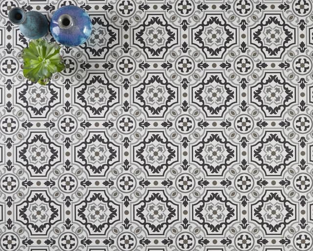 Luxury Vinyl Sheet Silver Tapestry Wool 080451