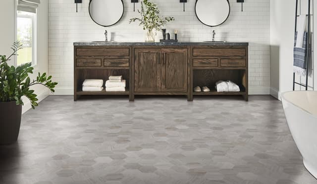 Luxury Vinyl Sheet Platinum Hive Pollen 130380