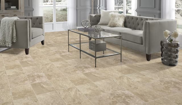 Luxury Vinyl Sheet Platinum Muir's Point Natural Pumice 130001