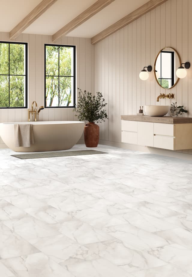 Luxury Vinyl ADURA®PRO Loose Lay Calacatta Ivory APR105